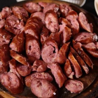 Porção de linguiça toscana